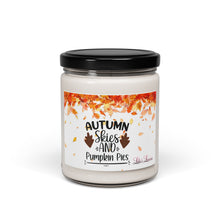 Load image into Gallery viewer, &#39;Autumn Skies&#39; Fall Theme Soy Candle 9oz
