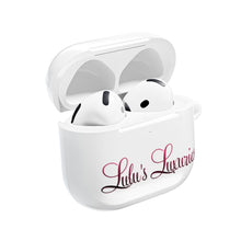 Load image into Gallery viewer, &#39;Lulu&#39;s Luxuries&#39; Stylish AirPod Cases, Personalized AirPod Cover, Trendy Headphone Cases, Gift for Music Lovers, Cute Tech Accessories
