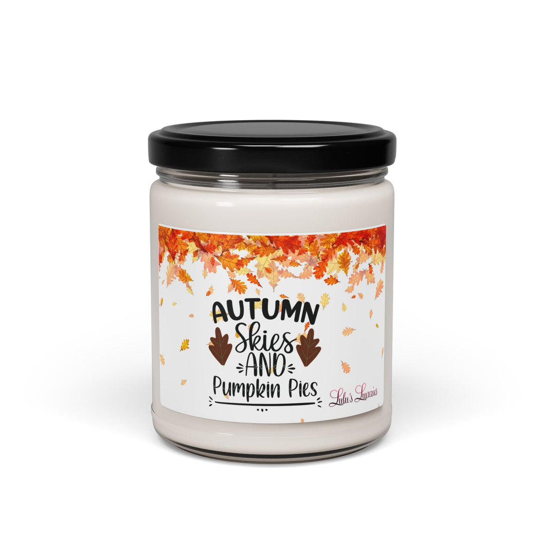 'Autumn Skies' Fall Theme Soy Candle 9oz