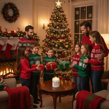 Load image into Gallery viewer, &#39;We Wish You A Merry Christmas&#39; Scented Soy Candle
