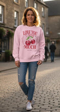 Load image into Gallery viewer, &#39;I Love You Cherry Much&#39; Unisex Sweatshirt

