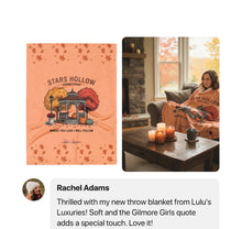 Load image into Gallery viewer, &#39;Stars Hollow Connecticut&#39; Throw Blanket
