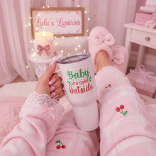Load image into Gallery viewer, &#39;Baby It&#39;s Cold Outside&#39; Travel Mug With A Handle
