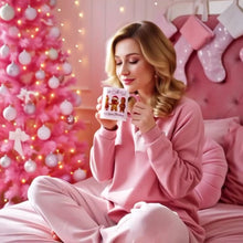 Load image into Gallery viewer, &#39;Just A Girl Who Loves Christmas Gingerbread&#39; Mug with Color Inside
