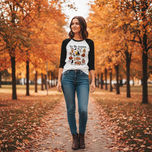 Load image into Gallery viewer, &#39;Tis The Season Halloween&#39; 3/4 Sleeve Raglan Shirt Unisex
