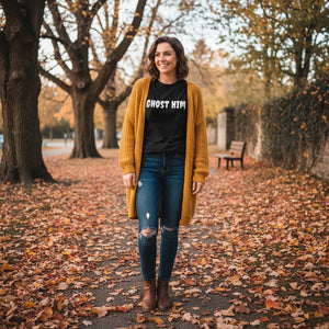 'Ghost Him' Unisex Long Sleeve Tee
