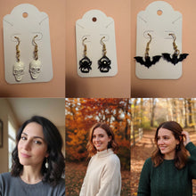 Load image into Gallery viewer, 18k Gold Plated Halloween Earrings
