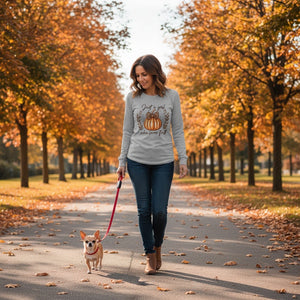 'Just A Girl Who Loves Fall' Unisex Long Sleeve Tee