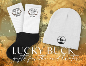 'On Target Deer' Embroidered Beanie