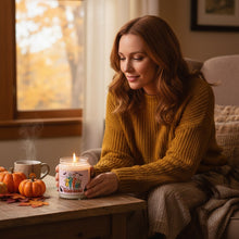 Load image into Gallery viewer, &#39;Golden Ghouls&#39; Scented Soy Candle

