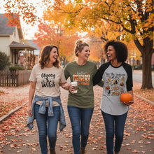 Load image into Gallery viewer, &#39;Tis The Season Halloween&#39; 3/4 Sleeve Raglan Shirt Unisex
