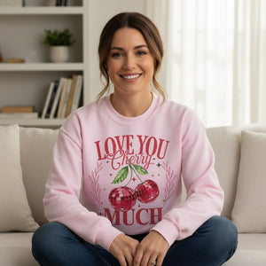 'I Love You Cherry Much' Unisex Sweatshirt