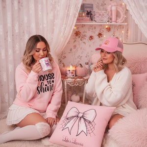'Ghost Glam Pink' Scented Soy Candle
