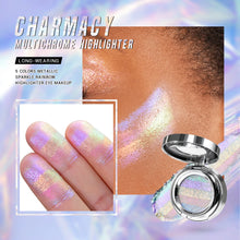 Load image into Gallery viewer, Rainbow Duochrome Highlighter Makeup
