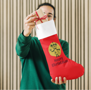 'Merry Christmas Mouse' Christmas Stocking