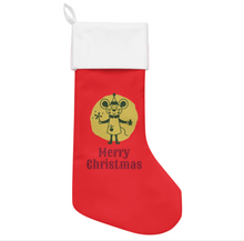 Load image into Gallery viewer, &#39;Merry Christmas Mouse&#39; Christmas Stocking
