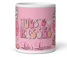 Load image into Gallery viewer, &#39;Feeling Lucky&#39; White &amp; Pink Glossy Mug
