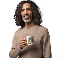 Load image into Gallery viewer, &#39;Golden Ghouls&#39; White Glossy Mug
