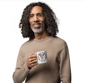 'Hocus Pocus I Need Coffee To Focus' White Glossy Mug