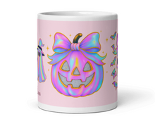 Load image into Gallery viewer, Pastel Pink Spooktacular Mug
