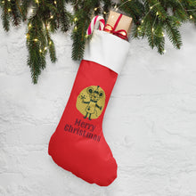 Load image into Gallery viewer, &#39;Merry Christmas Mouse&#39; Christmas Stocking
