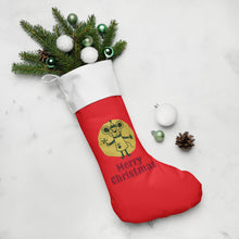 Load image into Gallery viewer, &#39;Merry Christmas Mouse&#39; Christmas Stocking
