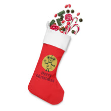 Load image into Gallery viewer, &#39;Merry Christmas Mouse&#39; Christmas Stocking
