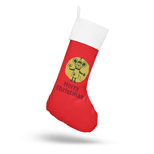 'Merry Christmas Mouse' Christmas Stocking