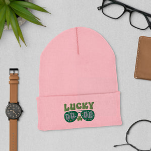 'Lucky Dude' Cuffed Beanie