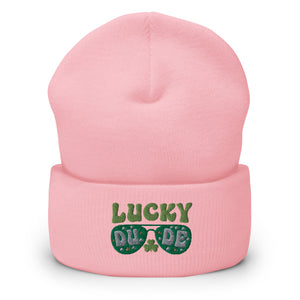 'Lucky Dude' Cuffed Beanie