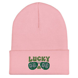 'Lucky Dude' Cuffed Beanie