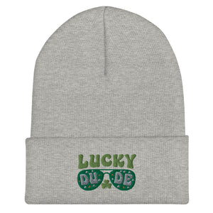 'Lucky Dude' Cuffed Beanie