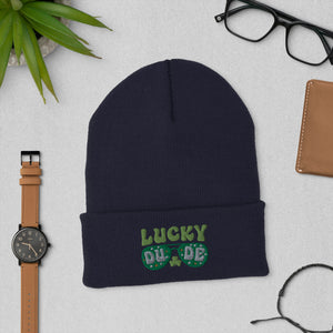 'Lucky Dude' Cuffed Beanie