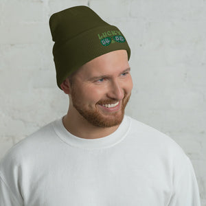 'Lucky Dude' Cuffed Beanie