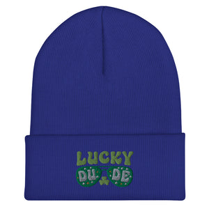 'Lucky Dude' Cuffed Beanie