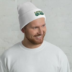 'Lucky Dude' Cuffed Beanie