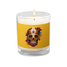 Load image into Gallery viewer, &#39;Dia De Los Muertos&#39; Glass Jar Soy Wax Candle
