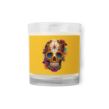 Load image into Gallery viewer, &#39;Dia De Los Muertos&#39; Glass Jar Soy Wax Candle
