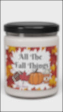 Load and play video in Gallery viewer, &#39;All The Fall Things&#39; Scented Soy Candle
