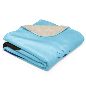 'On Lake Time' Sherpa Blanket