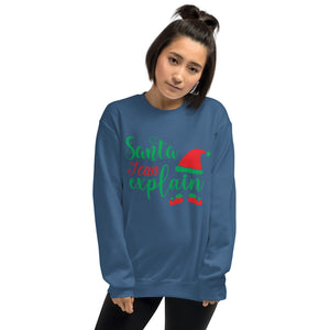 'Santa, I Can Explain' Unisex Sweatshirt