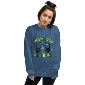 'Shamrock & Roll' Unisex Sweatshirt