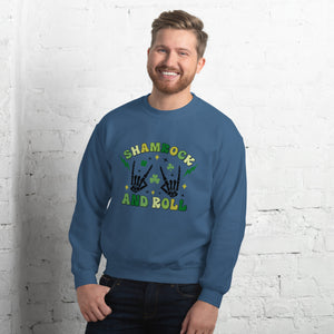 'Shamrock & Roll' Unisex Sweatshirt