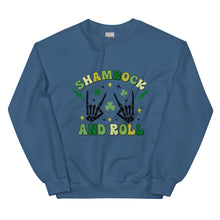 Load image into Gallery viewer, &#39;Shamrock &amp; Roll&#39; Unisex Sweatshirt
