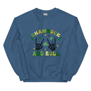 'Shamrock & Roll' Unisex Sweatshirt