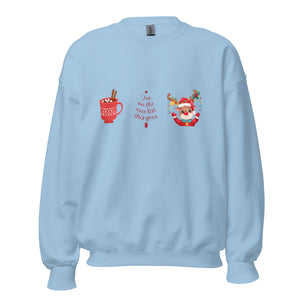 'I'm On The Nice List' Unisex Sweatshirt