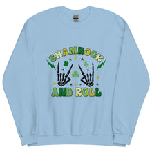 Load image into Gallery viewer, &#39;Shamrock &amp; Roll&#39; Unisex Sweatshirt
