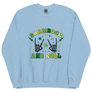 'Shamrock & Roll' Unisex Sweatshirt