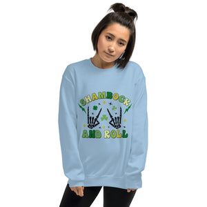 'Shamrock & Roll' Unisex Sweatshirt