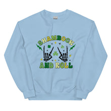 Load image into Gallery viewer, &#39;Shamrock &amp; Roll&#39; Unisex Sweatshirt
